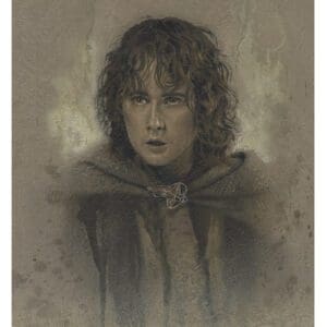 The Boromir Antique Art Print - The Lord of the Rings.