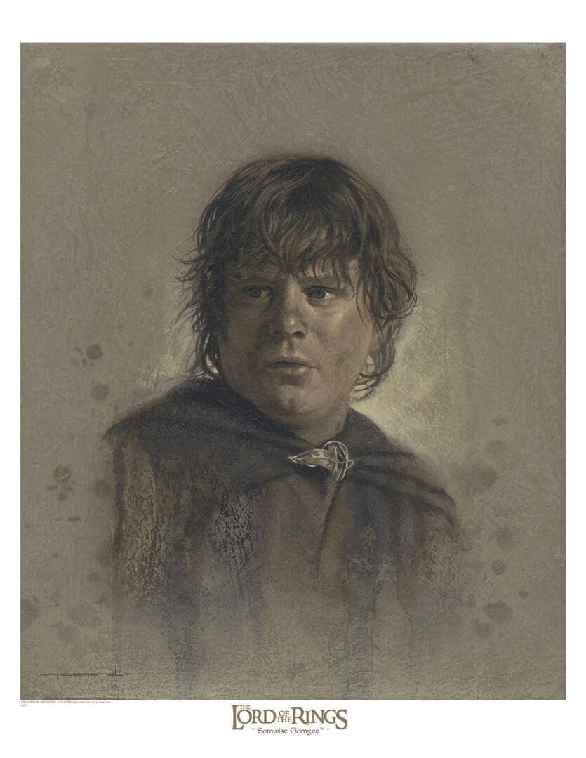 Boromir Antique Art Print - The Lord of the Rings - young gollum.