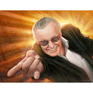 Marvel - Stan "The Man" Lee - Paper Giclee - Marvel - Stan "The Man" Lee.