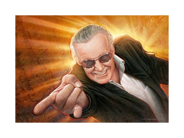 Marvel - Stan "The Man" Lee - Paper Giclee - Marvel - Stan "The Man" Lee.
