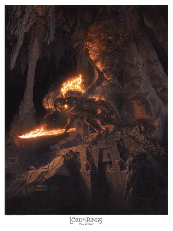 A fire is burning in the middle of a cave.
