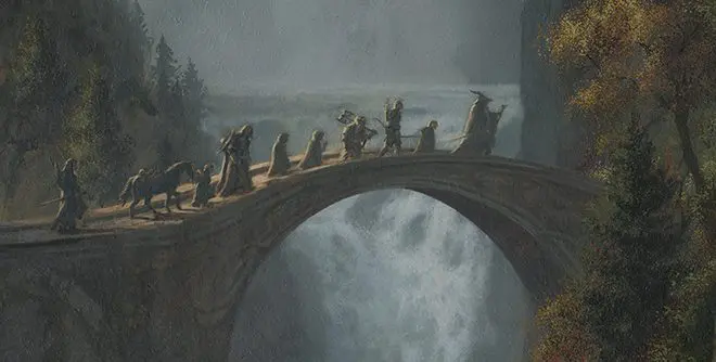 The lord of the rings bridge.
