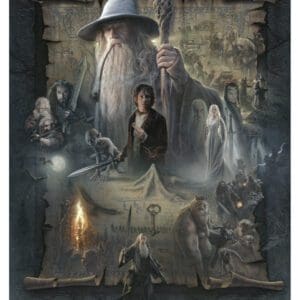 The Hobbit, An Unexpected Journey PAPER GICLEE