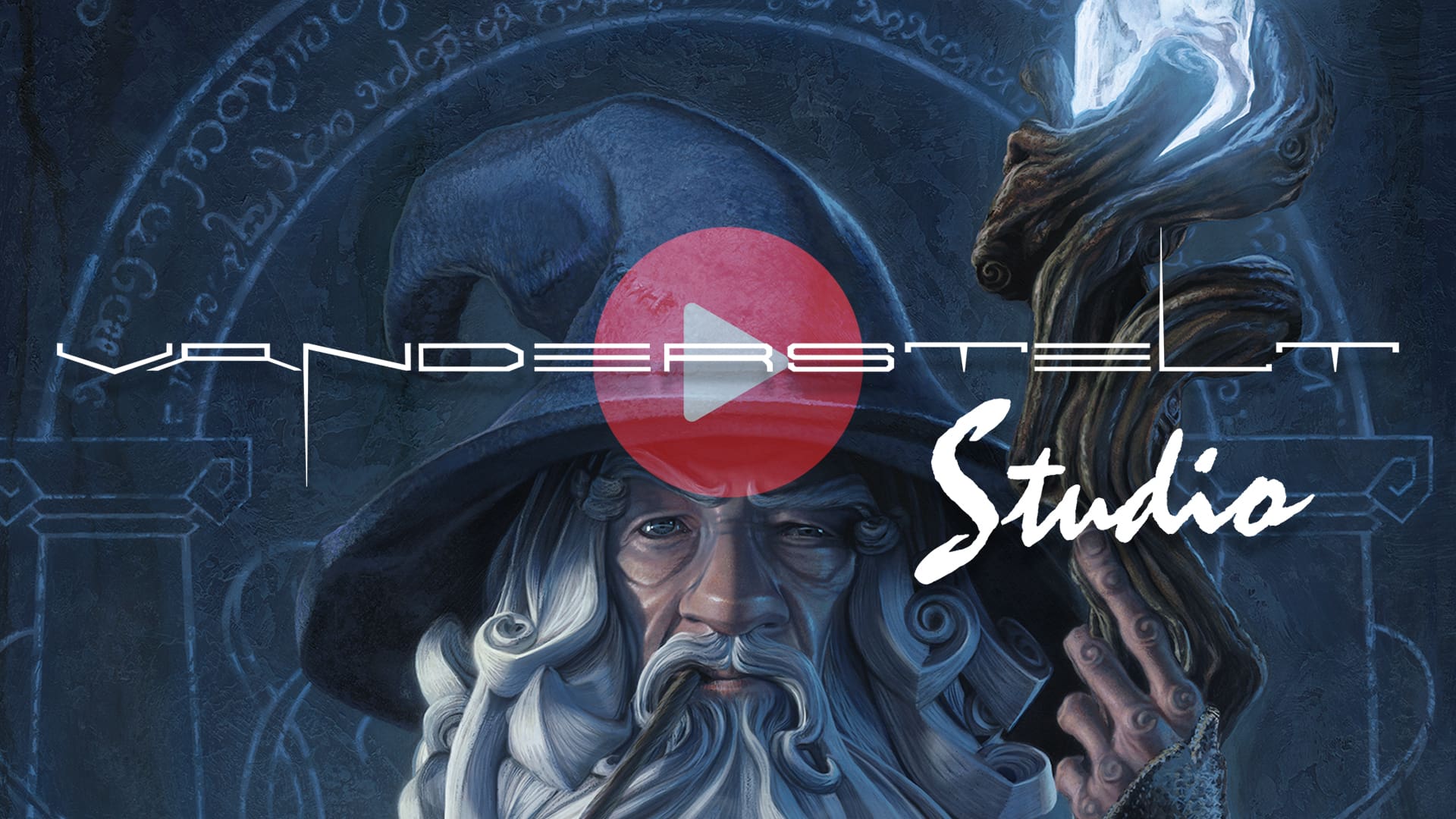 Mini-Epic Stylized Gandalf the Grey Fine Art Giclee Print - Image 2