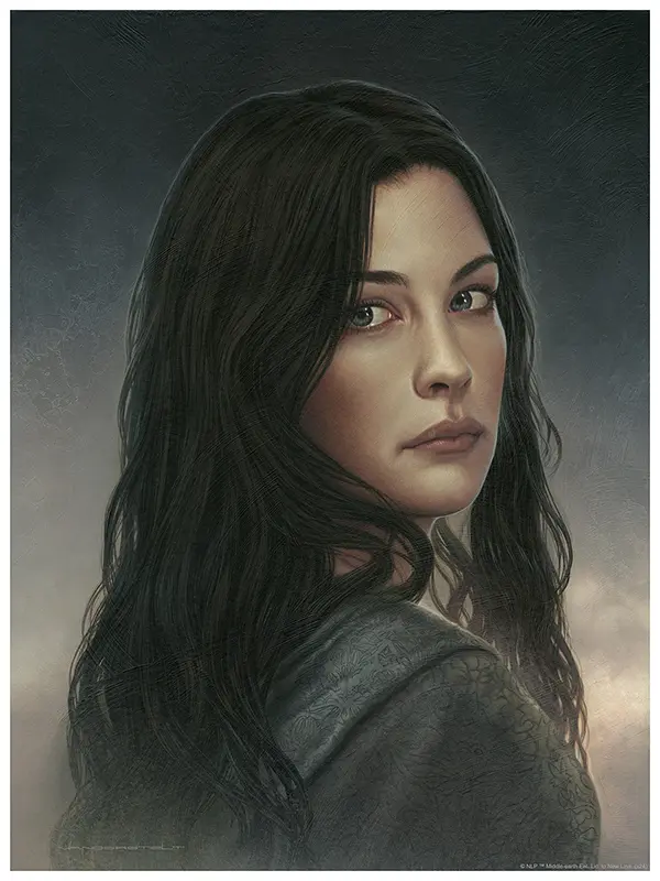 SDCC 2024 Aragorn and Arwen Exclusive! 3-pack Lithograph print set