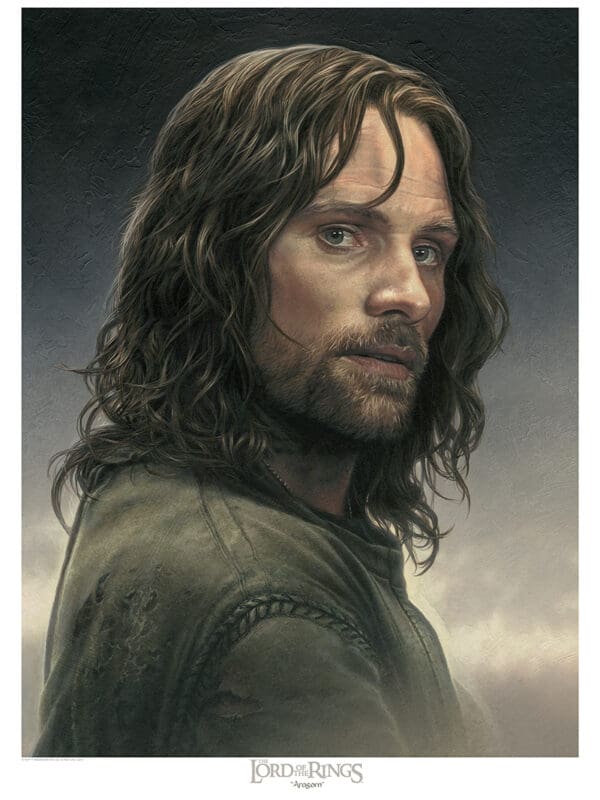 Aragorn, Arwen and Hope- Paper Giclee prints - Image 2