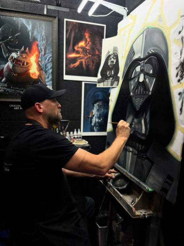 Darth Vader: Inner Sanctum- Painted LIVE at SDCC 2025