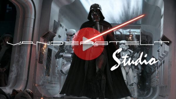 Darth Vader: Assault on Tantive IV ARTIST PROOF - Fine Art Print